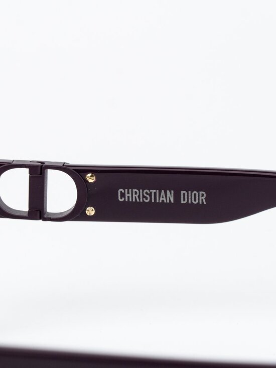 Dior Women Eyeglasses Violet Cat Eye 30MONTAIGNEO B1I 6000 NEW AUTHENTIC main image 6